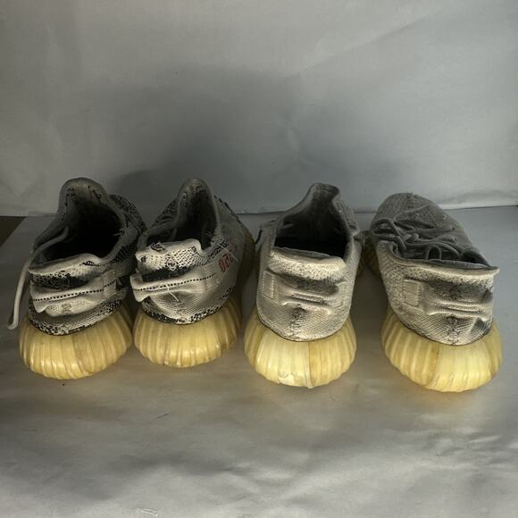 LOT 2 PAIRS OF YEEZY SNEAKERS Size 9.5 and 10 - Picture 7 of 11